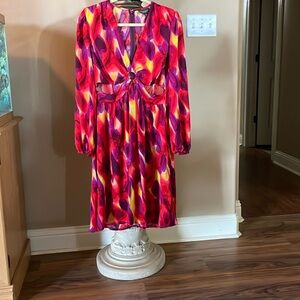 BOLD ELEMENTS Multicolor Dress SZ 12
Cutouts sides Cute & Sexy Mint condition